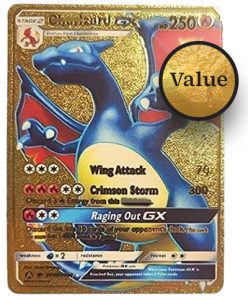 gold foil Pokemon cards worth